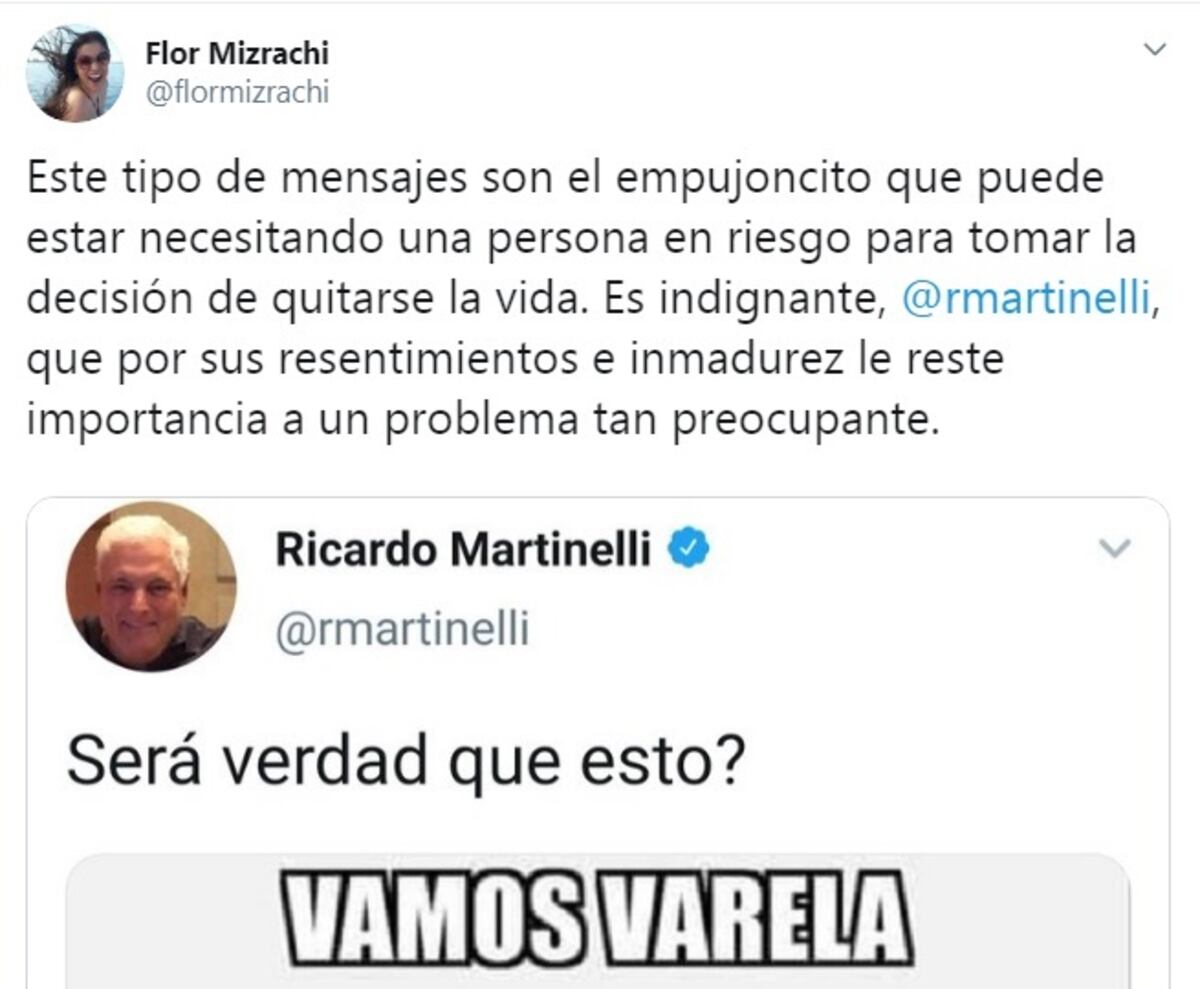 Indignada. Flor Mizrachi cuestiona a Martinelli por chiste ‘insensible’. El exmandatario revela fotos de Varela con su esposa