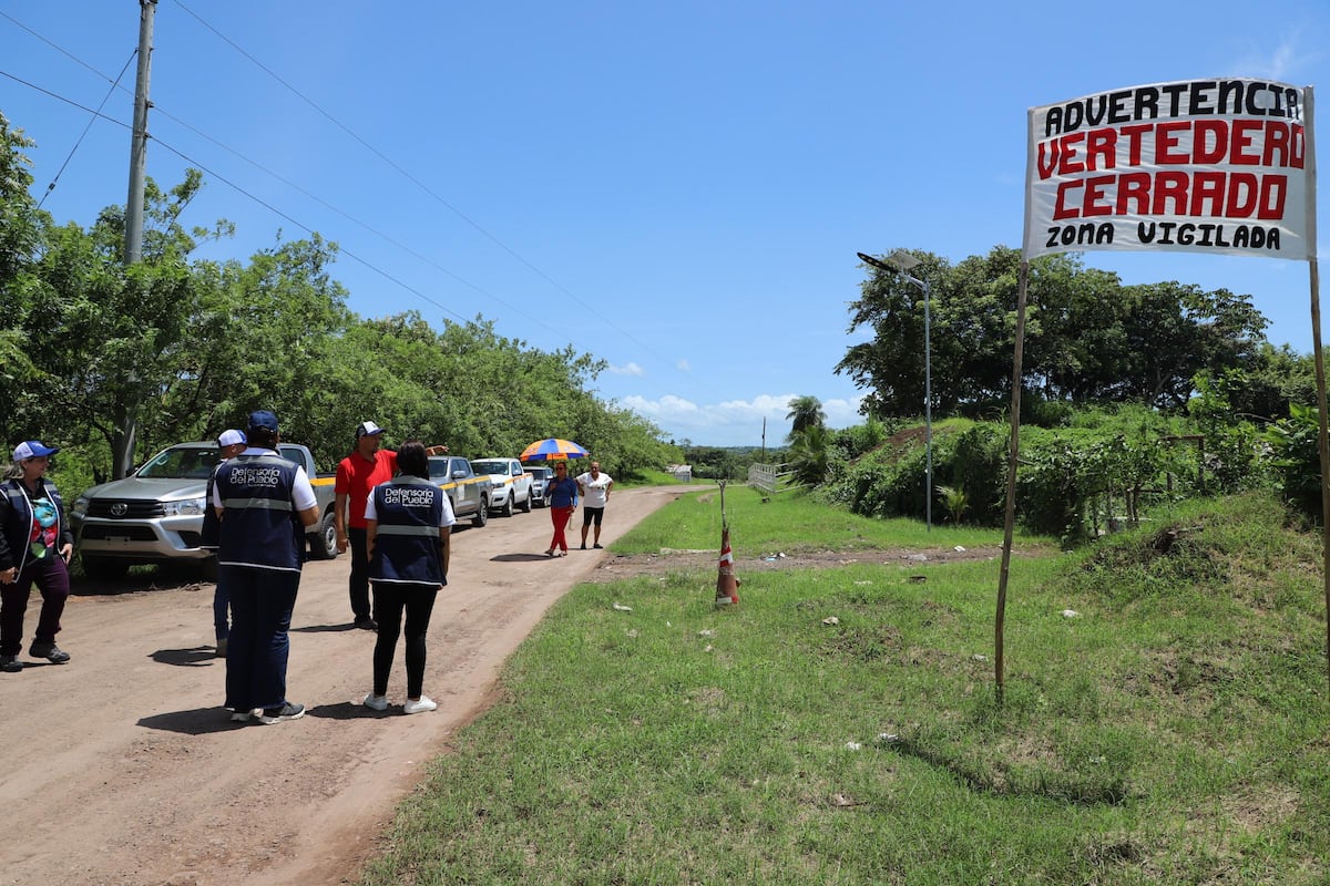 Defensora del Pueblo escucha quejas por vertedero, apagones y falta de señal en Veraguas