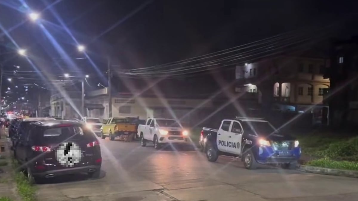3 tiros mortales: Hombre muere tras ataque nocturno en Colón