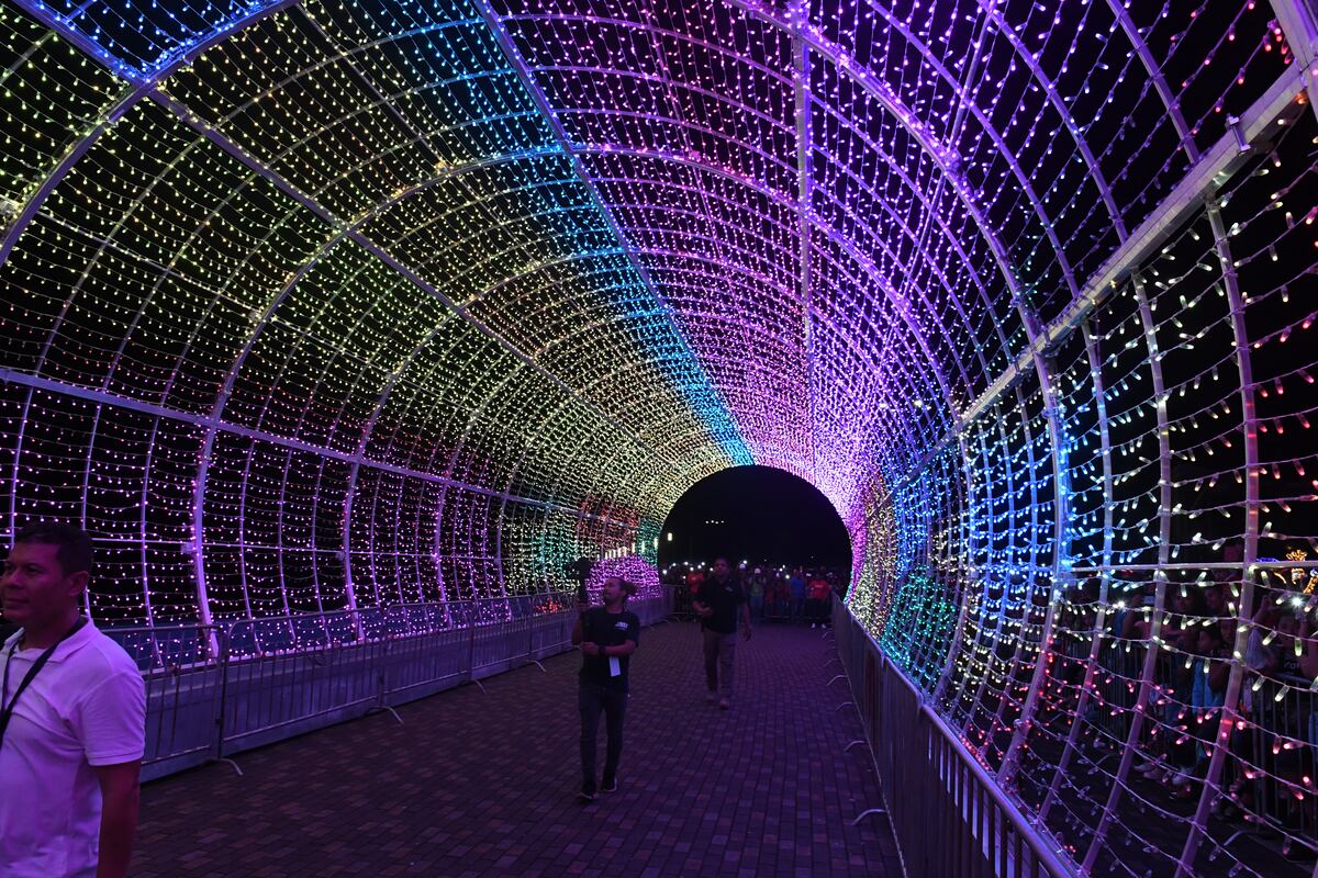 Se espera tremenda celebración de Navidad en la capital con foquitos, tecno-árbol, pista de hielo y más 