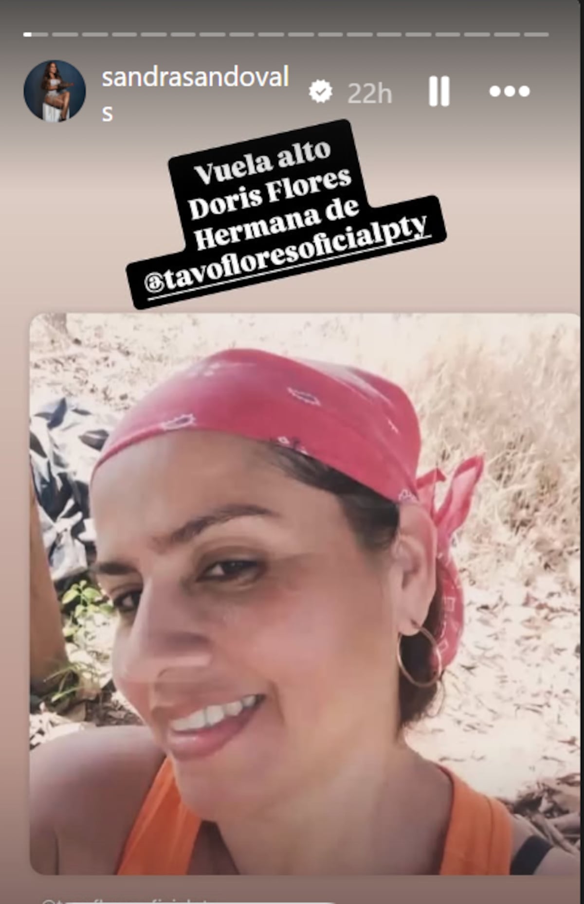 Fallece hermana de Tavo Flores, esposo de Sandra Sandoval; el músico la despide con doloroso mensaje y revela cuándo será el último adiós