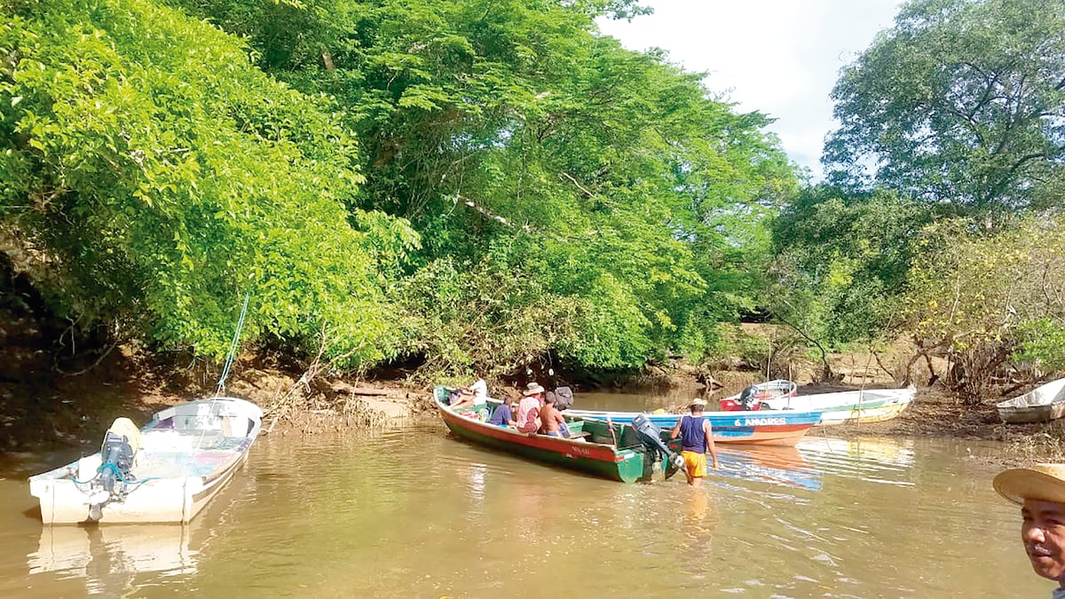 Laguna Boca de Trinidad en Río de Jesús, en Veraguas