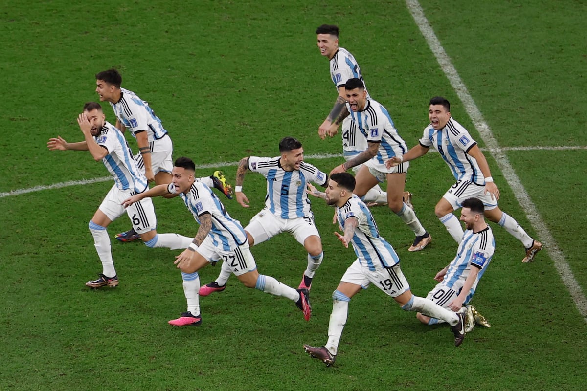 Histórico. Argentina campeona del mundo. Vence a Francia por penales