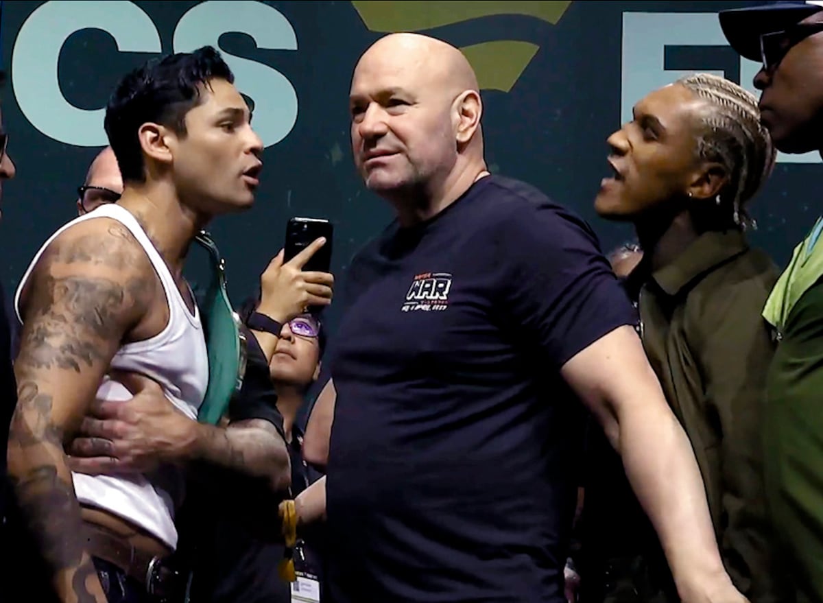 Ryan García y Conor Benn calientan Las Vegas