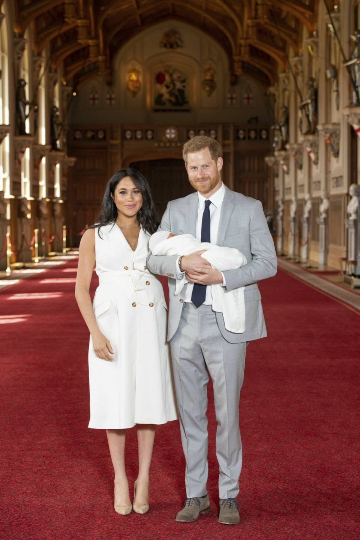 Meghan Markle y el príncipe Harry revelan el nombre de su bebé