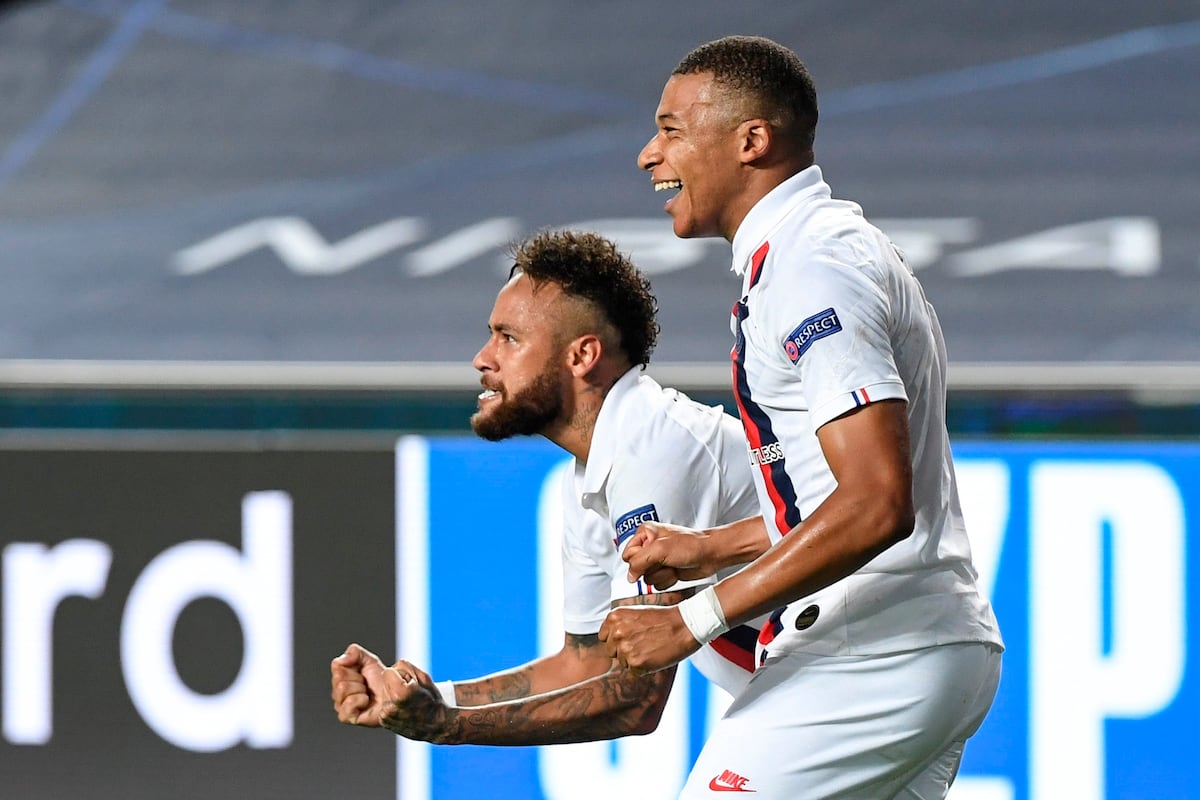 Mbappé disponible para el ataque junto a Neymar para semifinal de la Champions frente al RB Leipzig