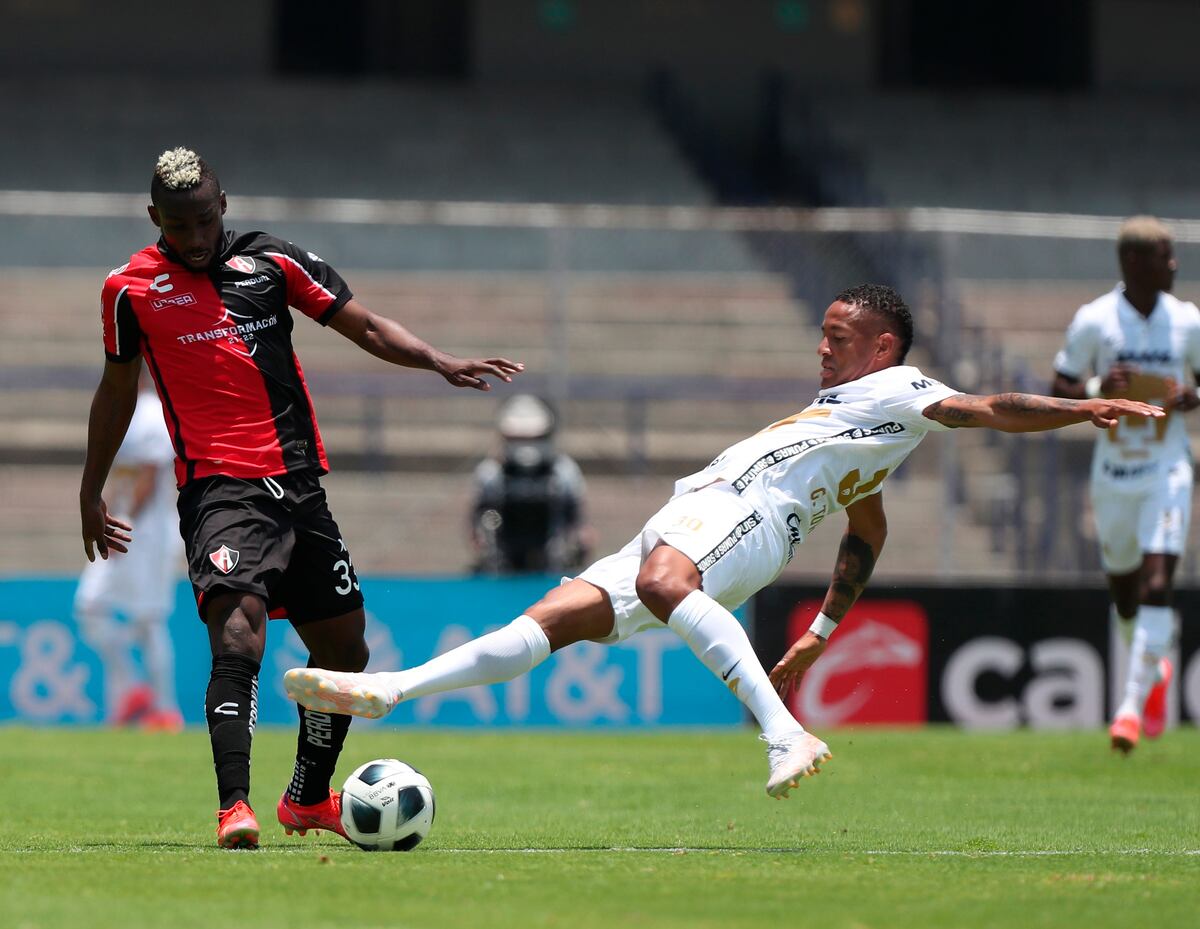 Gaby Torres y los Pumas empatan con Atlas en la J1 de la Liga Mx. Video