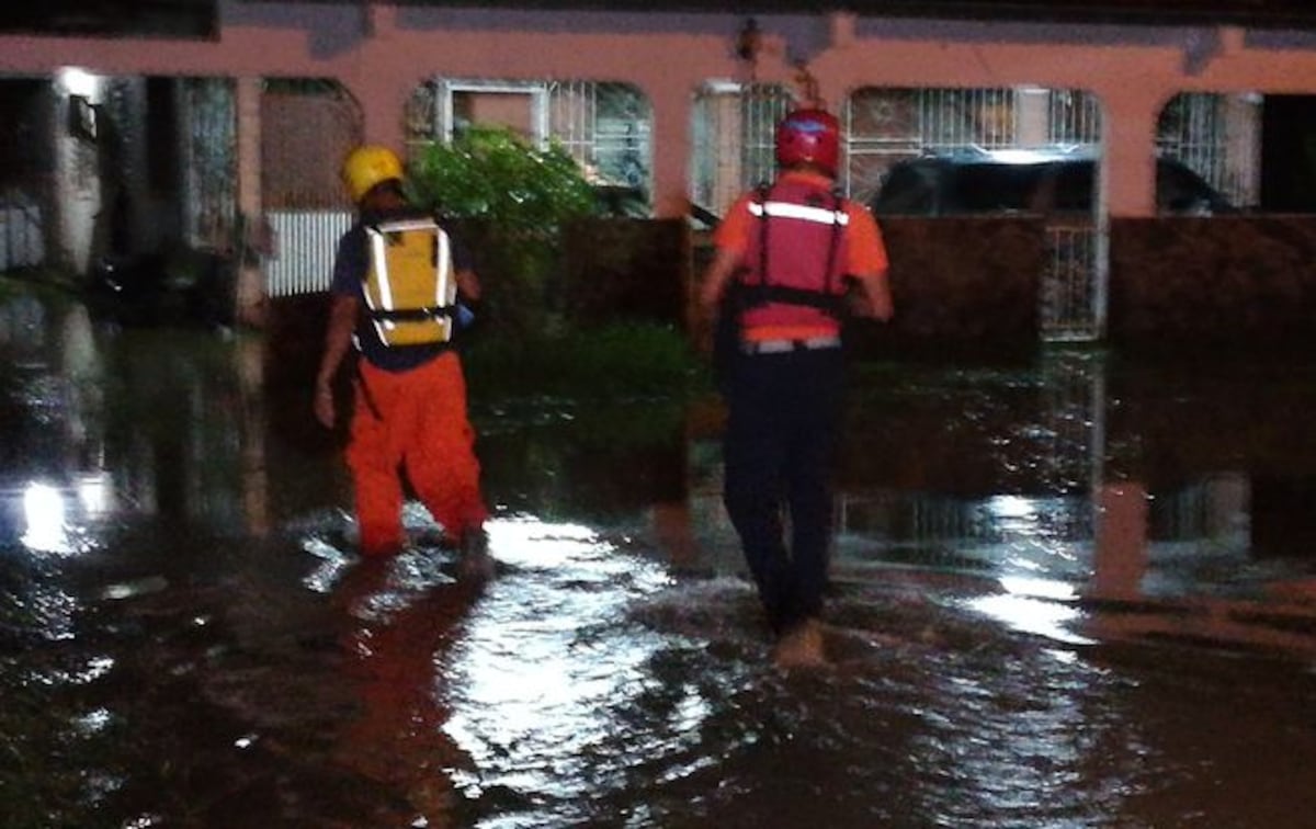 Unas 20 familias afectadas dejaron las lluvias en Antón