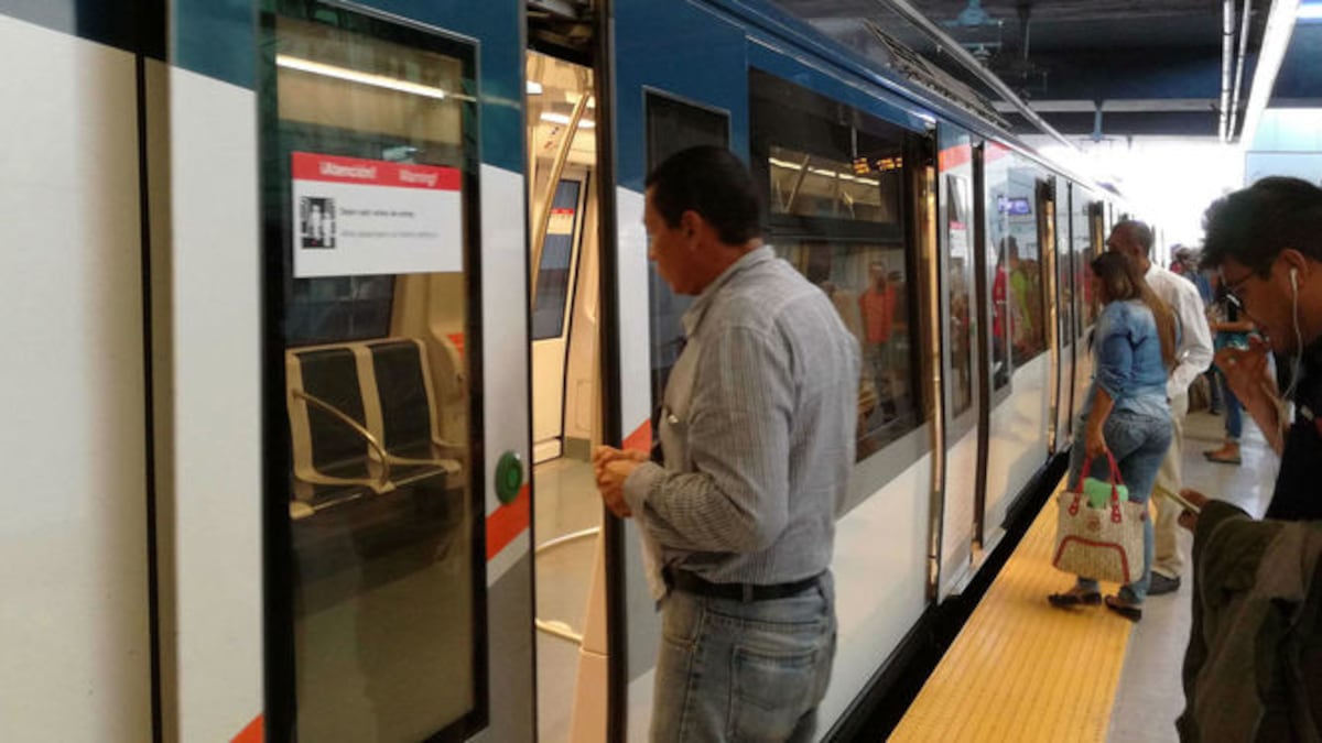 Perro travieso paraliza la línea 2 del Metro de Panamá 