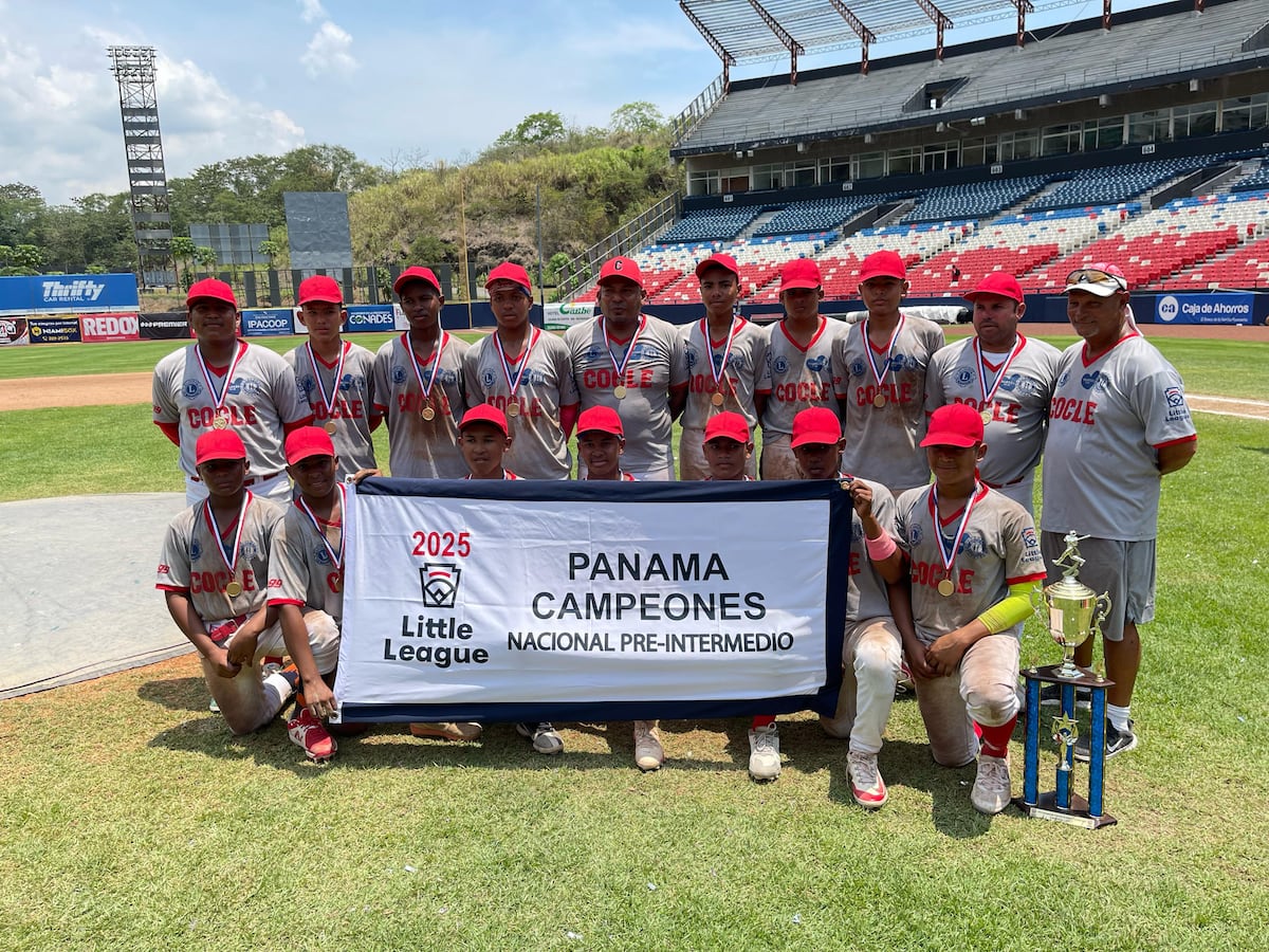 Coclé se corona campeón nacional preintermedio