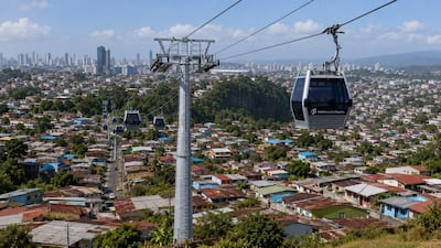 Teleférico de San Miguelito queda a un paso de arrancar, algunas familias podrían ser reubicadas