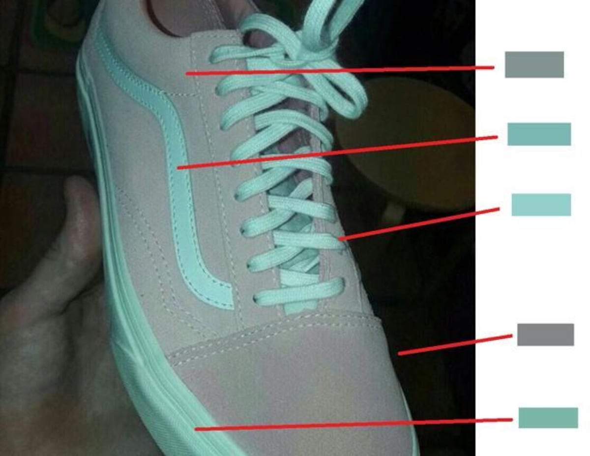 Viral. La zapatilla gris y verde o rosa y blanca enciende las redes ¿De qué  color la ves? 