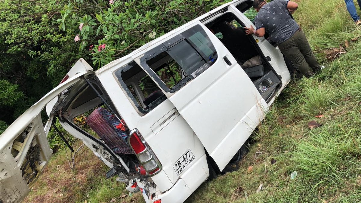 Varios heridos tras accidente de tránsito en Llano Marín, Penonomé