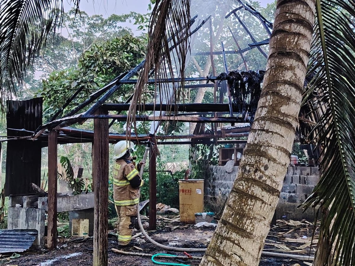 Bomberos atendieron 287 emergencias en 72 horas en todo el país
