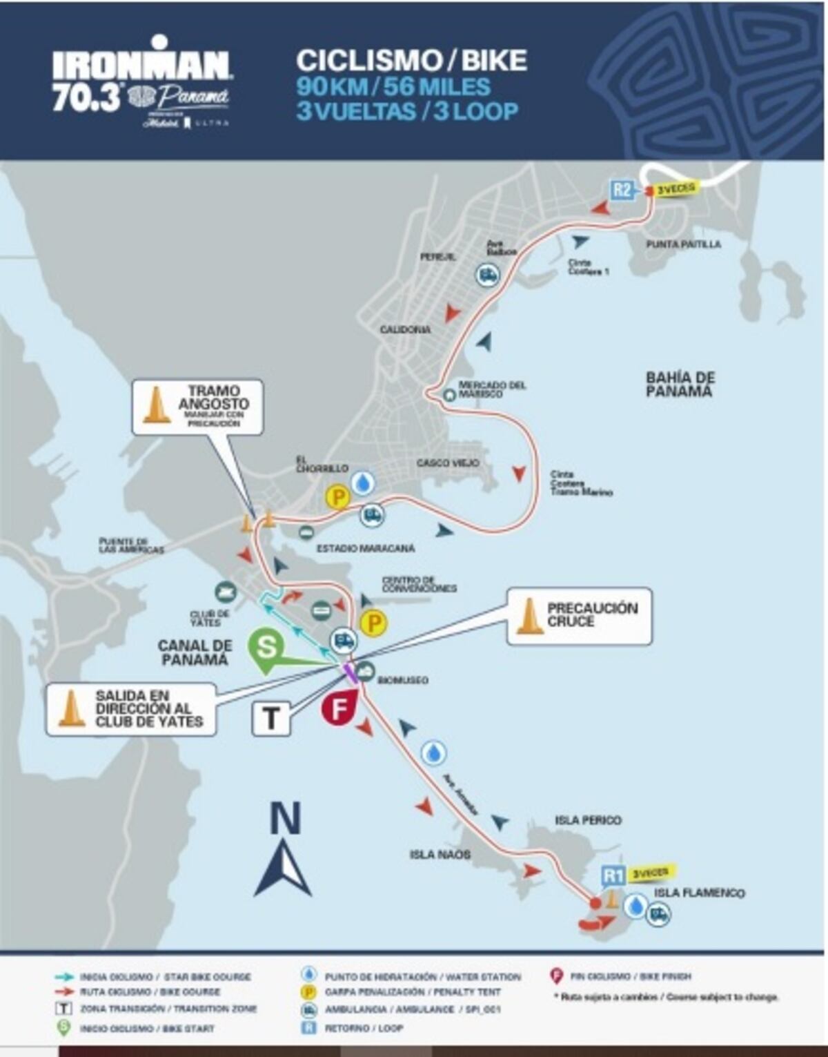 Panamá está lista para recibir una nueva edición del Ironman 70.3