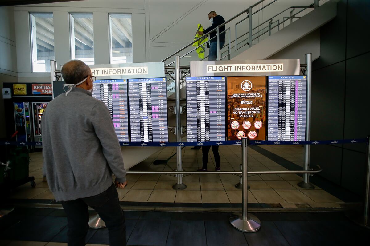 Detectan un pasajero con covid -19 ingresando al Aeropuerto de Tocumen