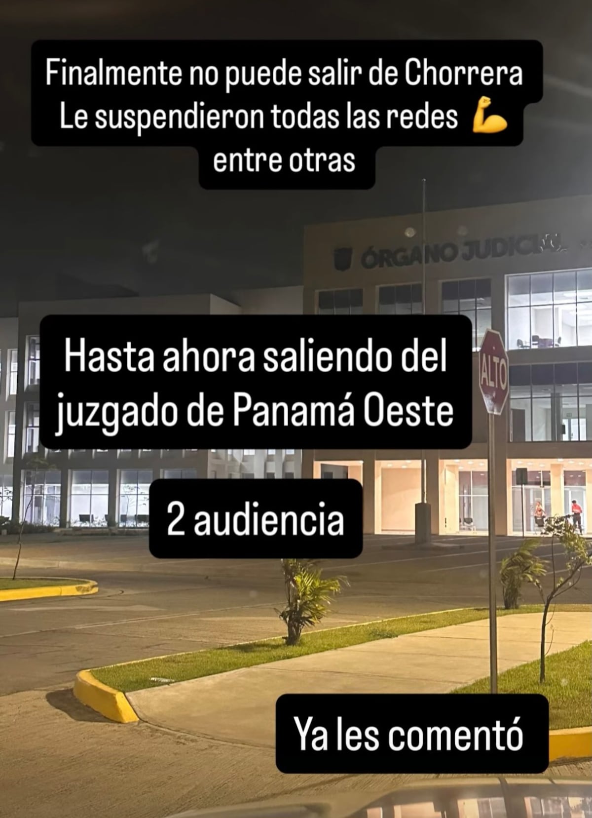 Euana Muñoz paga fianza de 2$ mil y queda en libertad a la espera de nuevas decisiones judiciales