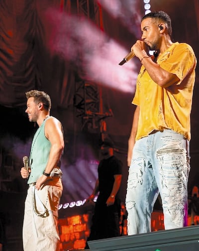 ¡BACHATA, ROMANCE Y MUCHO CALOR! Romeo Santos y Prince Royce pusieron a Panamá a bailar