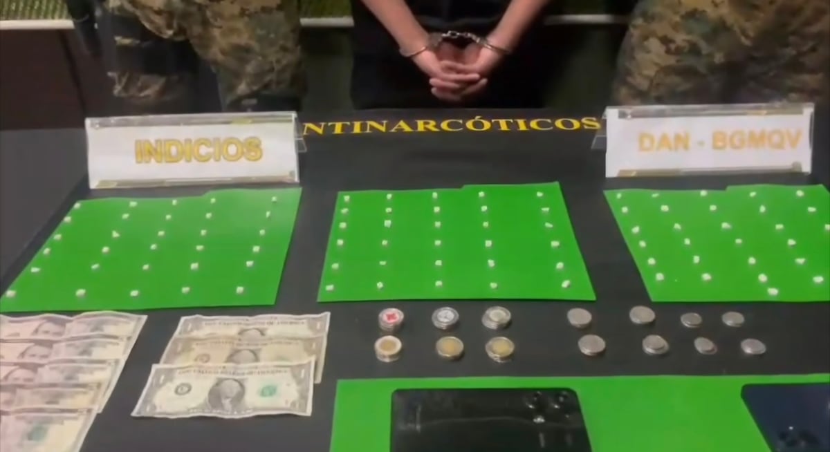 Cae con más de 90 fragmentos de ‘crack’ en Guabito: operativo fronterizo detecta actitud sospechosa