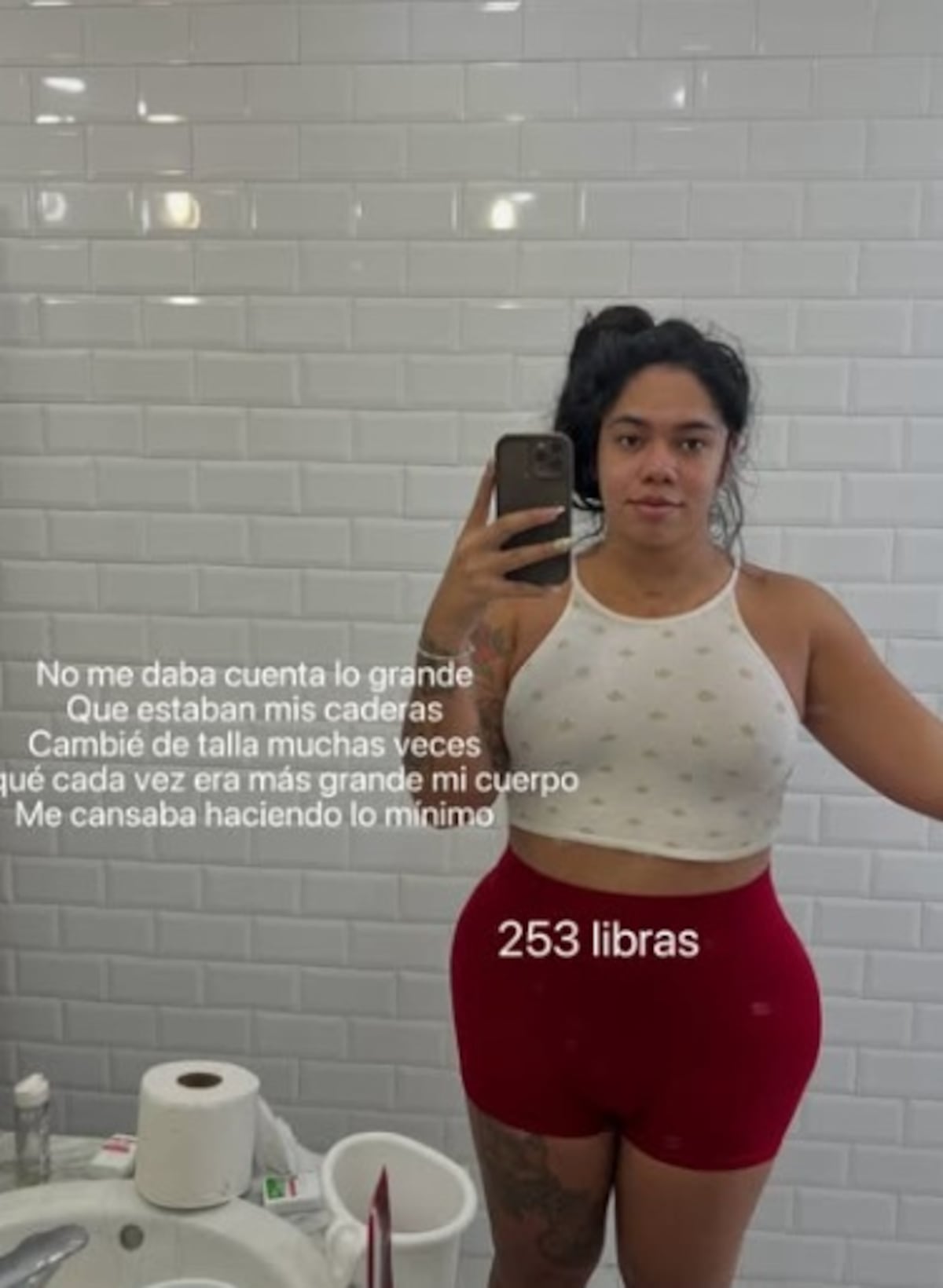 Cuenta su renacer. Después de la cabanga, Miah Catalina cambió lágrimas por amor propio y adelgazó 54 libras +Fotos y Video