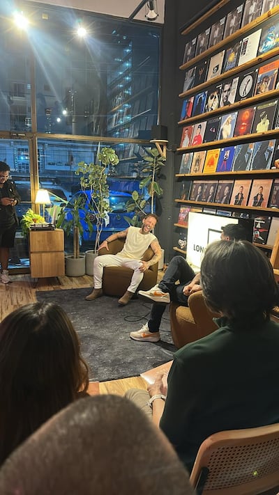 Noel Schajris de Sin Bandera compartió con sus fans en un conversatorio antes de su concierto