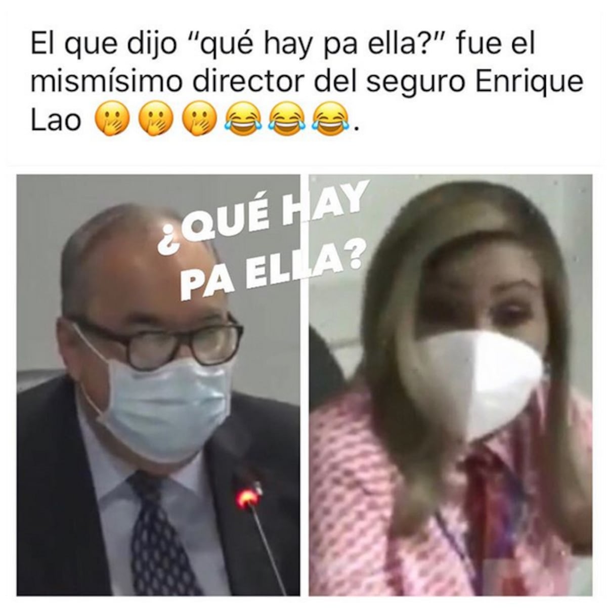 ‘Qué hay pa’ ella’, la polémica frase que dijo el director de la CSS que se hizo viral y se convirtió en memes