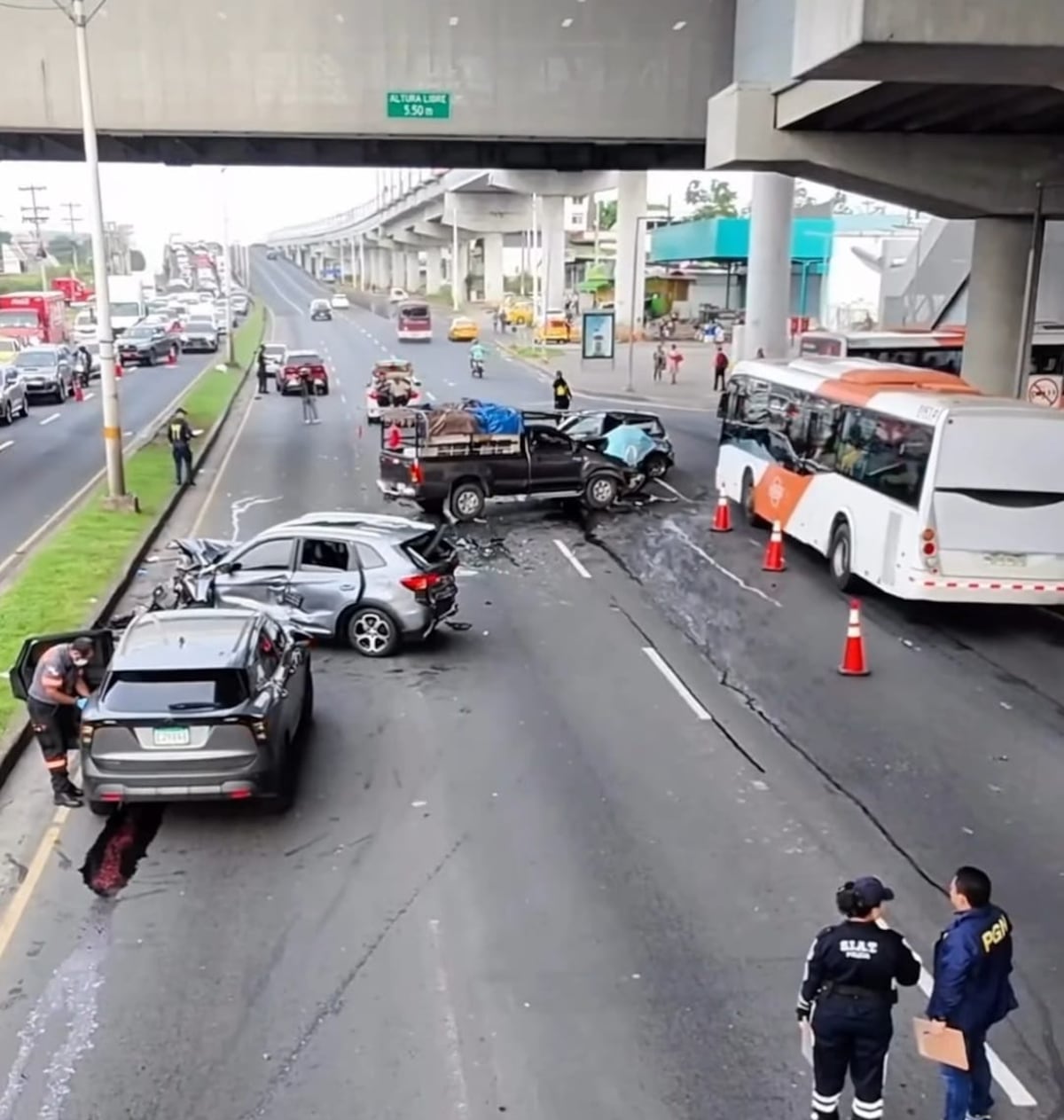 En menos de 24 horas: cinco vidas perdidas y tres heridos enlutan las carreteras panameñas