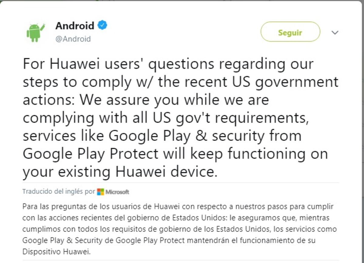 ¿Y ahora qué va a pasar con tu Huawei? A última hora Estados Unidos retrasa sanción. Chequee