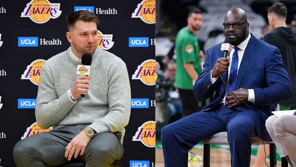 Shaquille O’Neal opina sobre el traspaso de Doncic y Davis: “Dallas ganó el negocio”