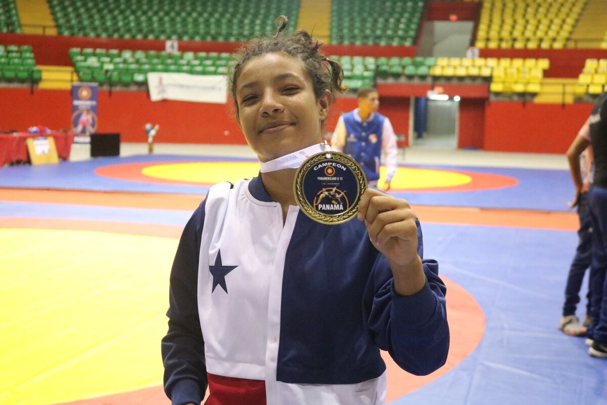 Panamá gana medalla de oro en el Panamericano de Lucha Sub15