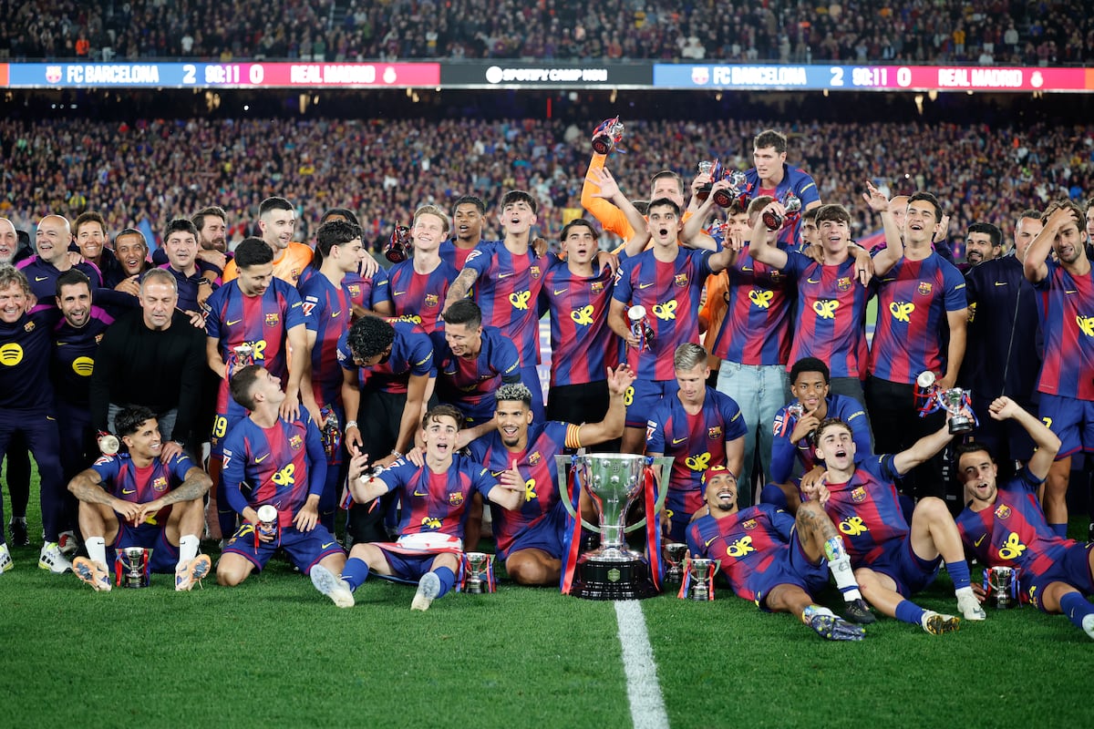 FC Barcelona campeón tras ganar 2‑0 al Real Madrid en el Clásico por LaLiga