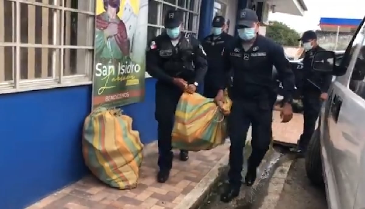 En Panamá Oeste la Policía Nacional continúa decomisando droga