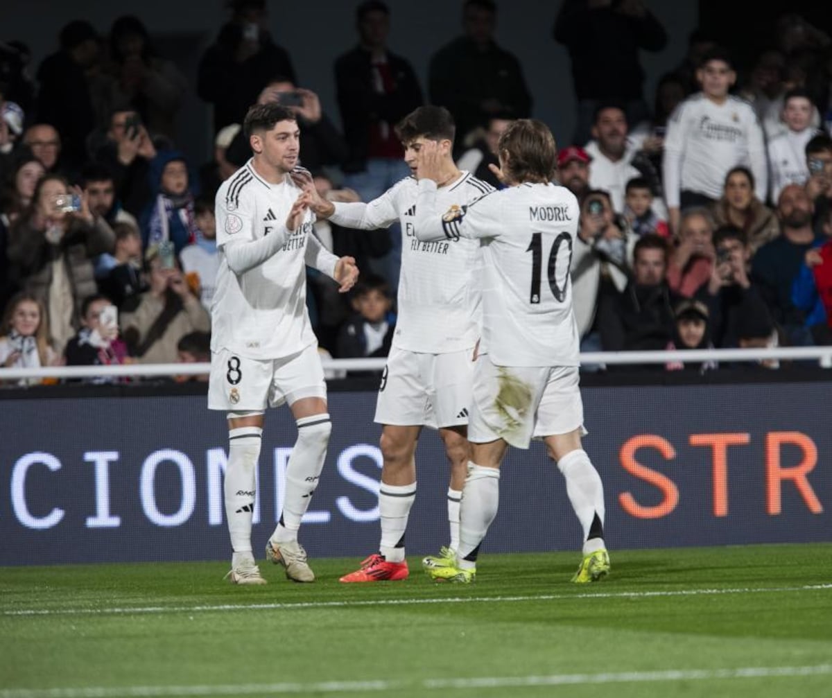 Goleada Real: El Madrid avanza con un contundente 5-0 frente a la Deportiva Minera 