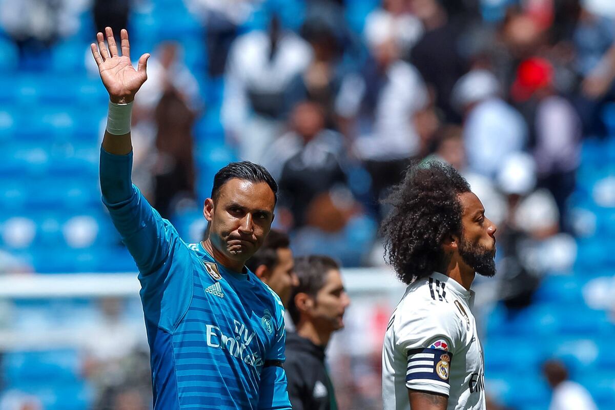 El  adiós de Keylor Navas. VIDEO