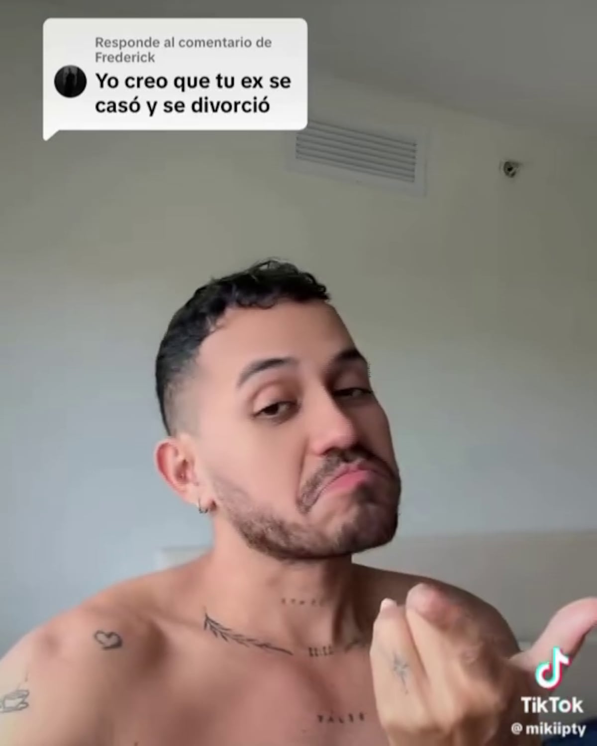 Boda secreta… ¿divorcio veloz? Ex-Calle 7 Sam Jaén se separa de su pareja