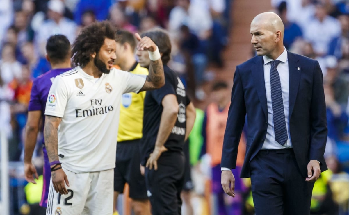 Tajante y contundente, así responde Marcelo cuando le preguntan por Zidane