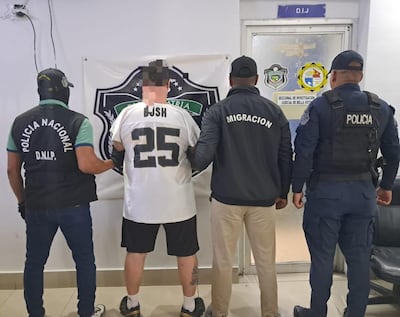 Cae en la cty: gringo con alerta roja de Interpol por homicidio es capturado en el Parque Urraca