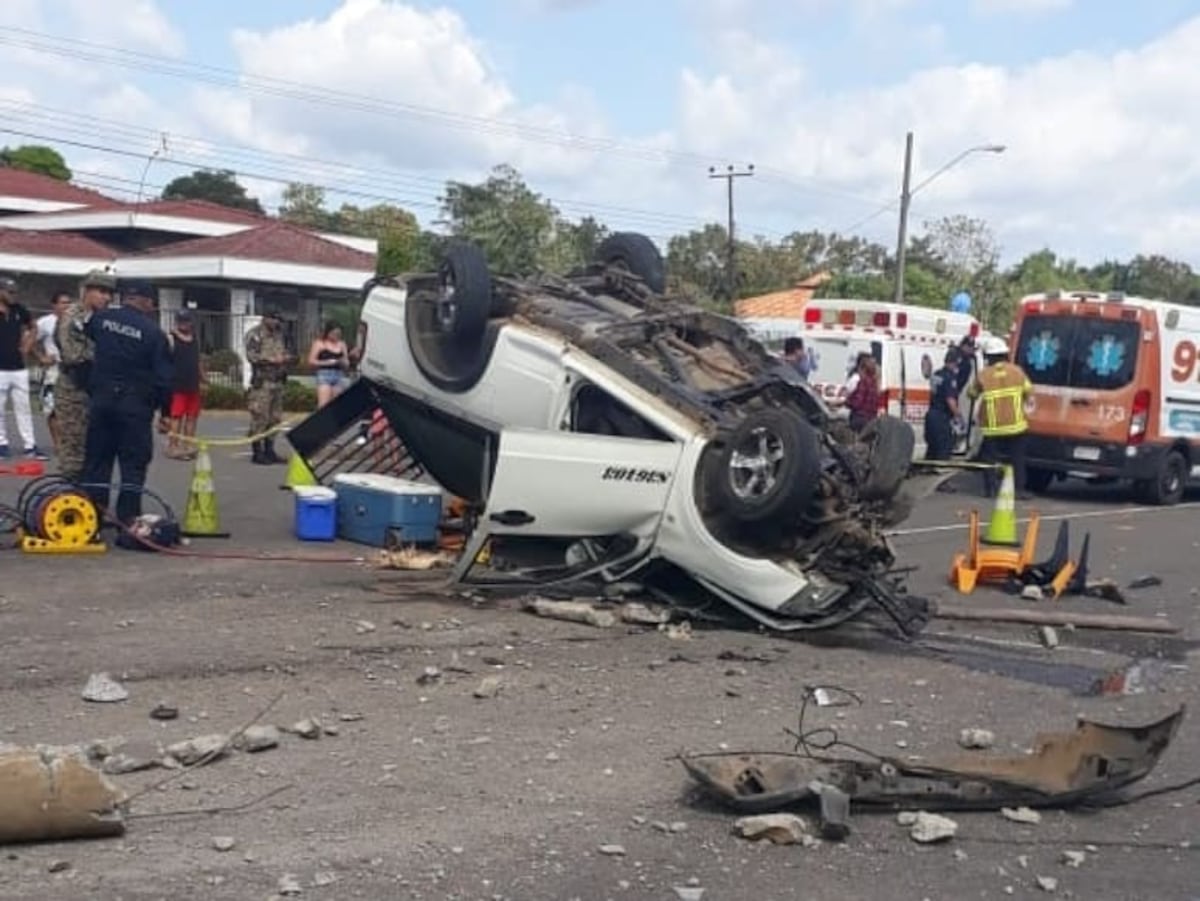 En estado delicado. Menor de 9 años herida tras aparatoso accidente en Bugaba