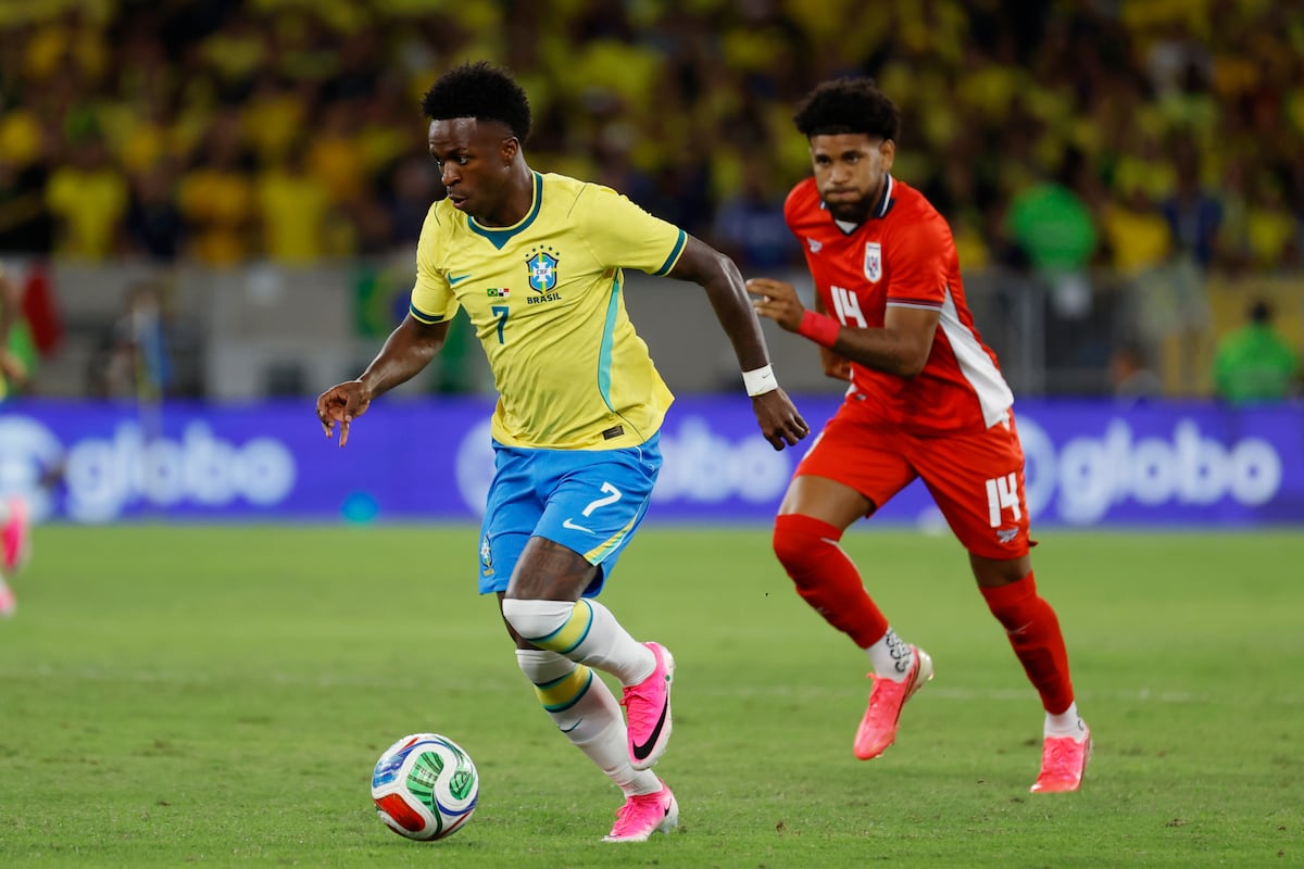 Brasil nos pegó temprano y goleó 6-2 a en un amistoso con show de Vinicius y Paquetá