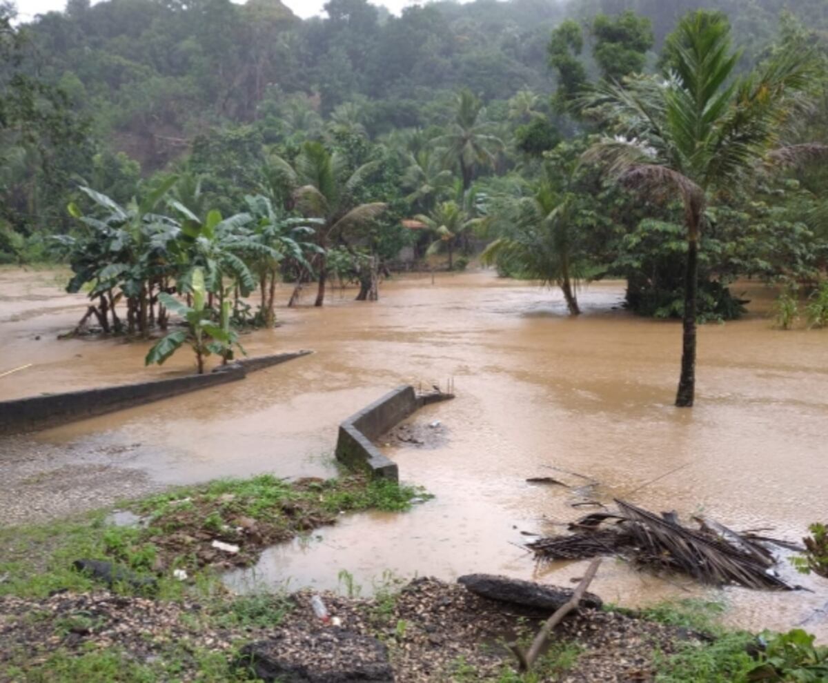 Mal tiempo causa afectaciones en varios puntos del país, entre 2 y 3 de julio debe entrar onda tropical