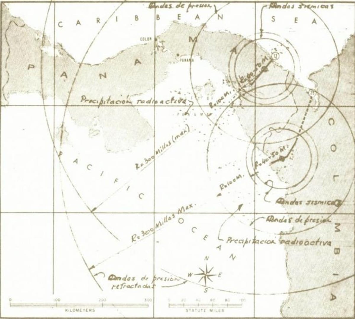 Bombas atómicas en Darién para un nuevo canal: Tratado Robles-Johnson