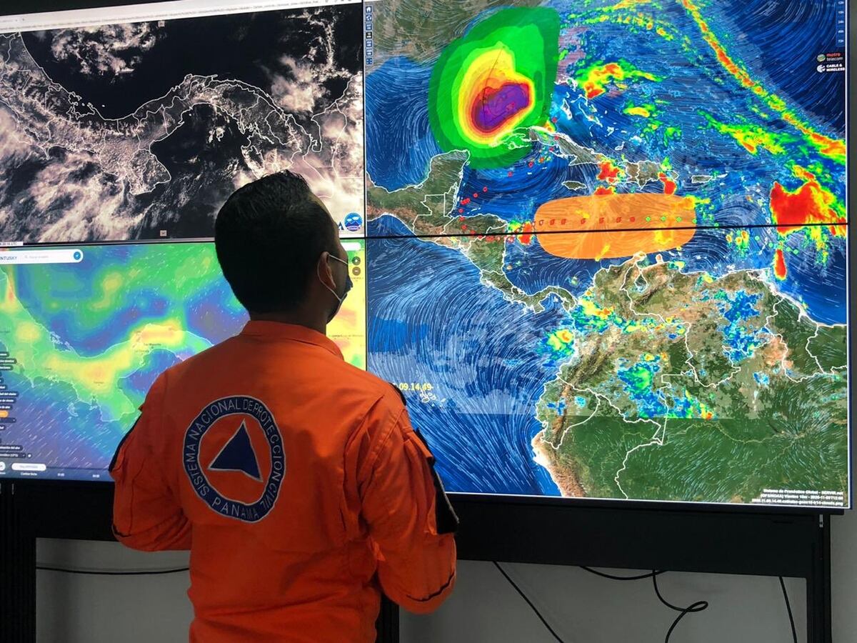 Onda Tropical N°6 en las próximas horas ingresará a Panamá