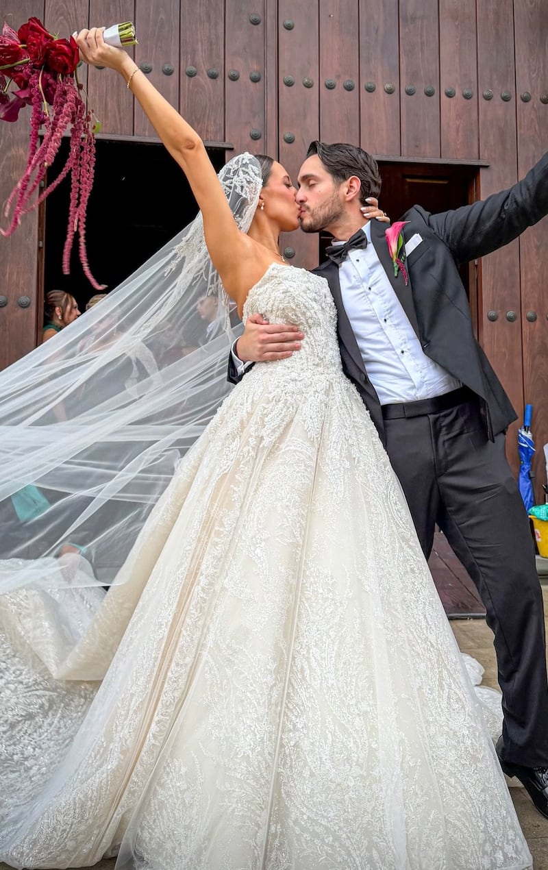 Diego de Obaldía y Mafe Achurra sellan su amor ante Dios: la pareja se dio el ‘sí’ este sábado