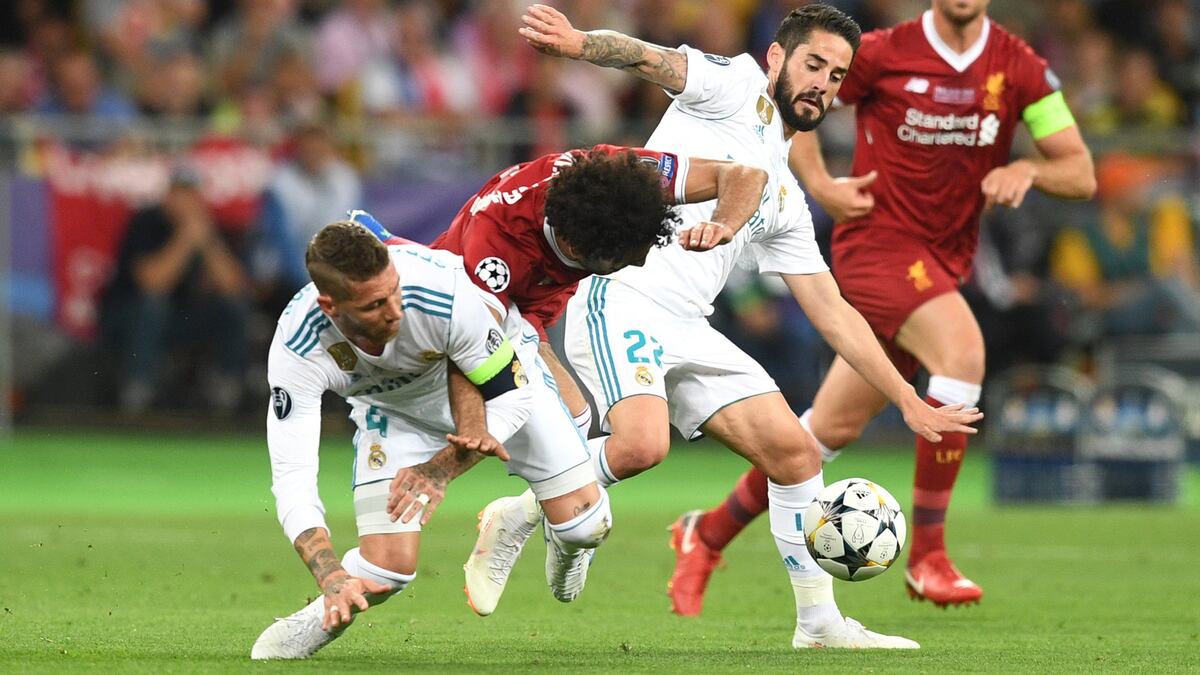 Salah recuerda la pesadilla que vivió en la final de la Liga de Campeones de 2018