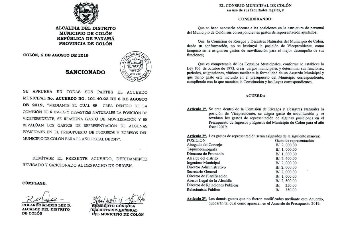 Sociedad civil y el ciudadano colonense común, indignados por salario de $14 mil de alcalde de Colón