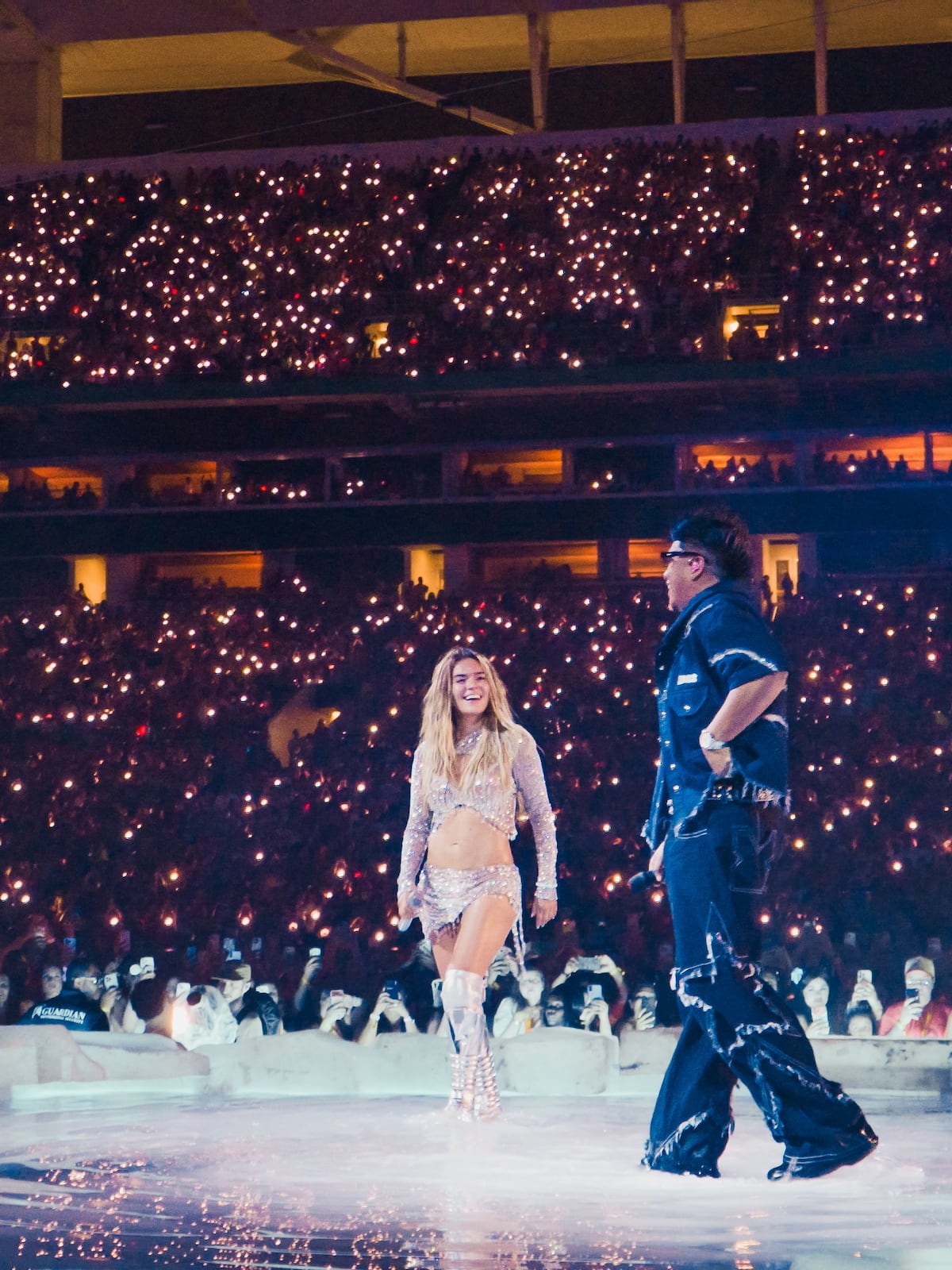 Eddy Lover llevó su flow panameño al escenario de Karol G en Miami
