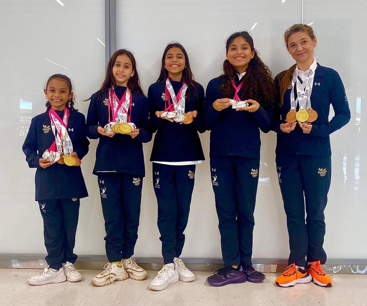 Panamá brilla en el Centroamericano de Gimnasia Rítmica con 12 medallas