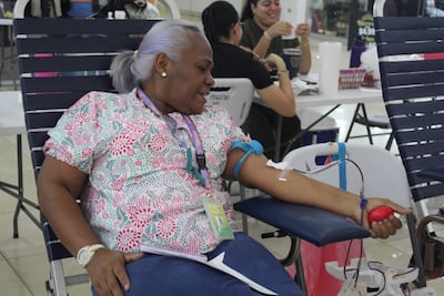 Vecinos de San Miguelito responden: jornada de donación de sangre en Los Andes Mall