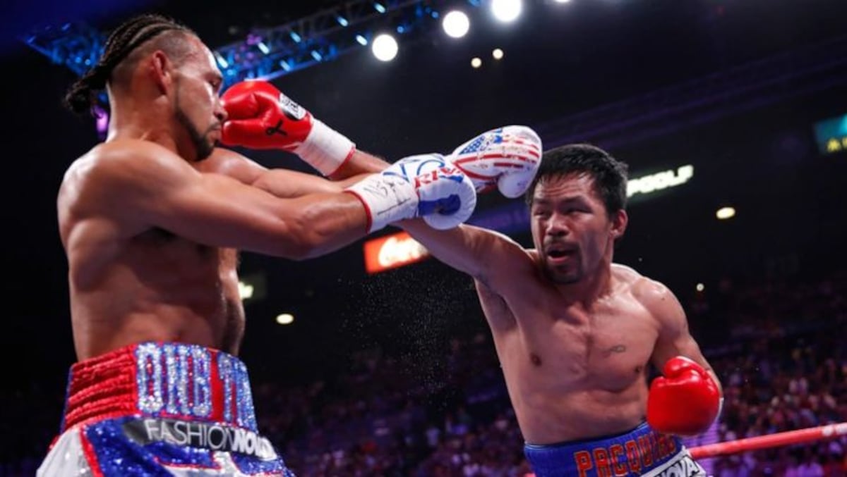 La pelea, fue una guerra total. De esta manera Pacquiao venció a Thurman