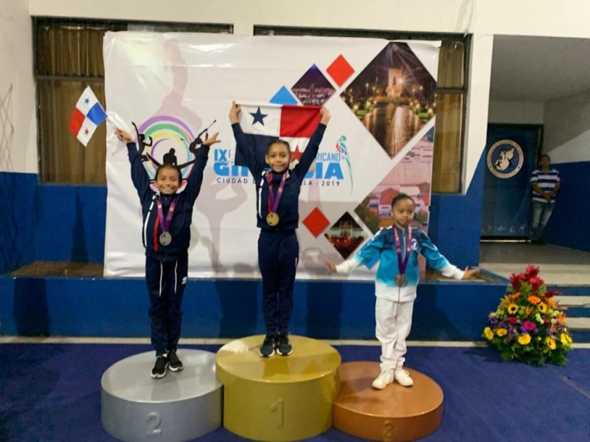 Panamá obtiene 41 medallas en gimnasia